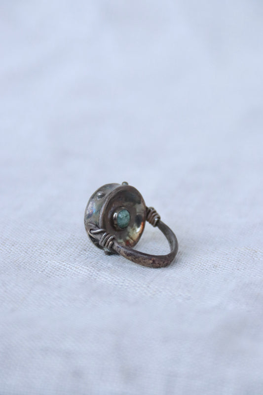 Sterling Silver Swivel Ring