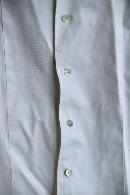 Mens Brooks Brothers White Button Down Dress Shirt