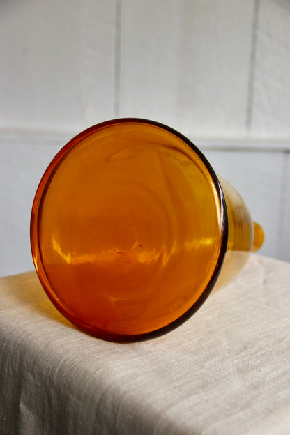 Amber Glass Decanter