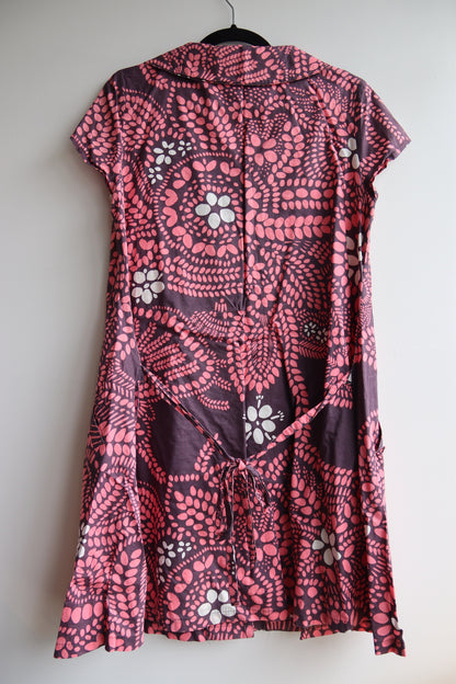 Marimekko samu jussi koski Pink Patterned Dress