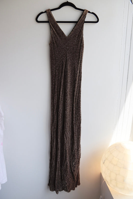 Vintage Tessuto Velvet Dress