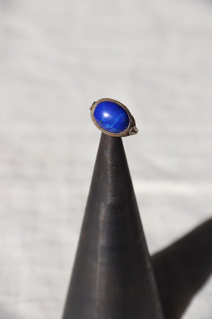 Lapis Lazuli Sterling Silver Ring