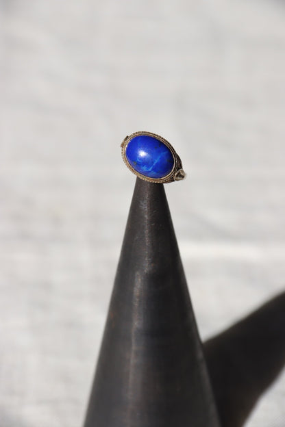 Lapis Lazuli Sterling Silver Ring