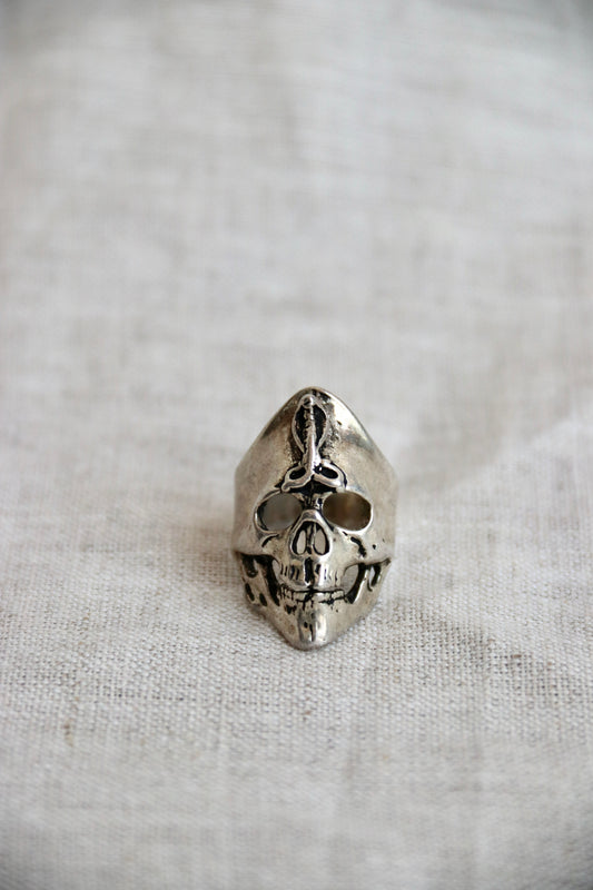 Skull Sterling Silver Ring