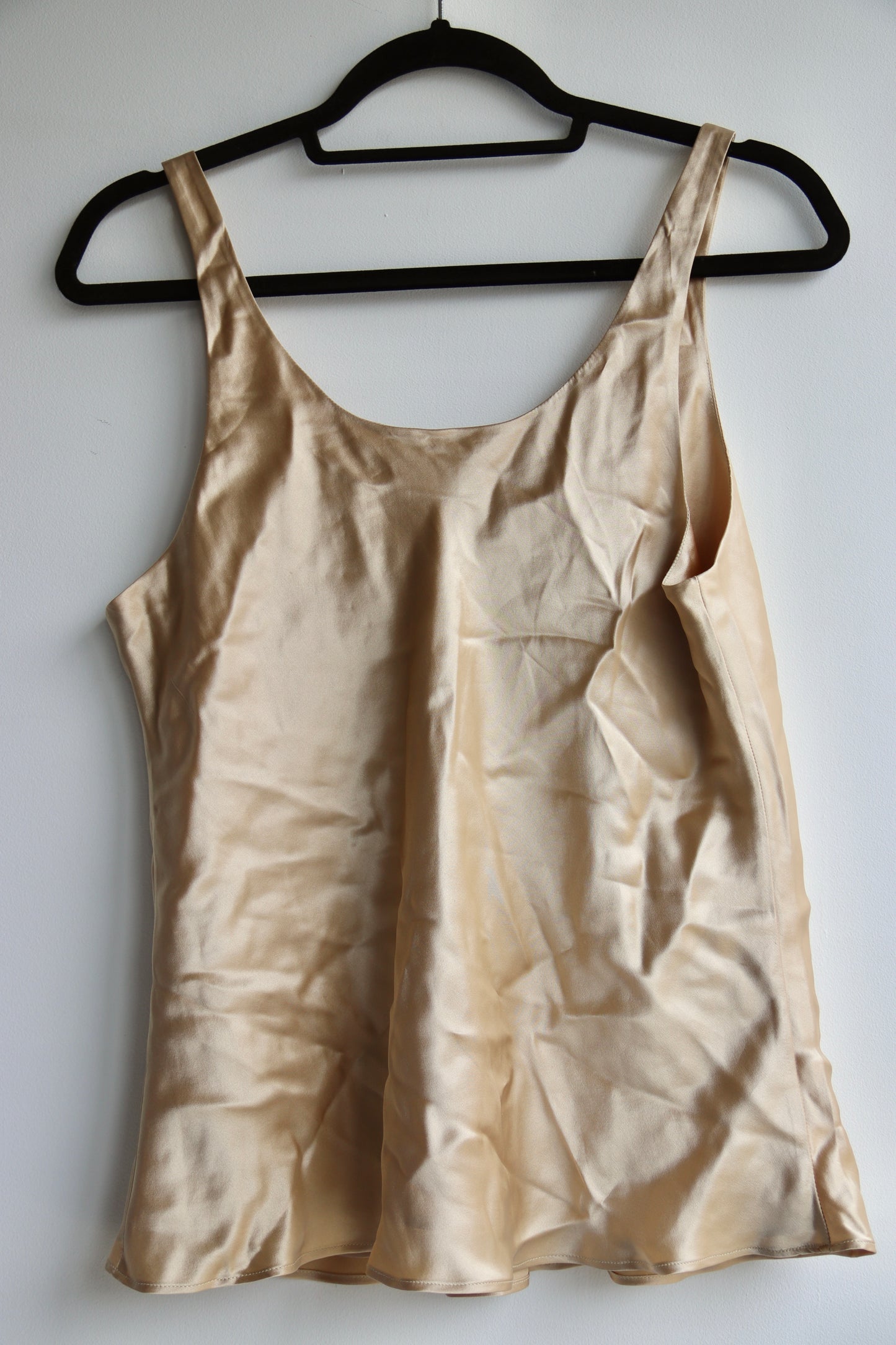 Josie Natori Champagne Silk Top