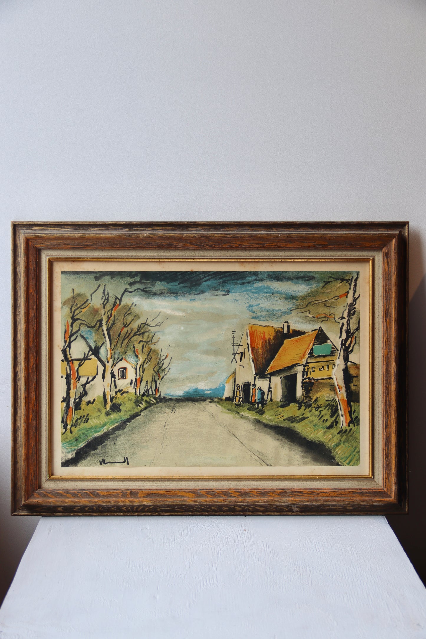 Vlaminck "La Route" Lithograph