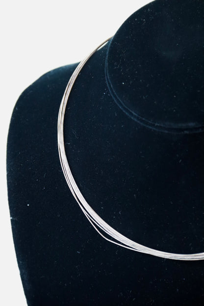 Sterling Silver multi strand necklace