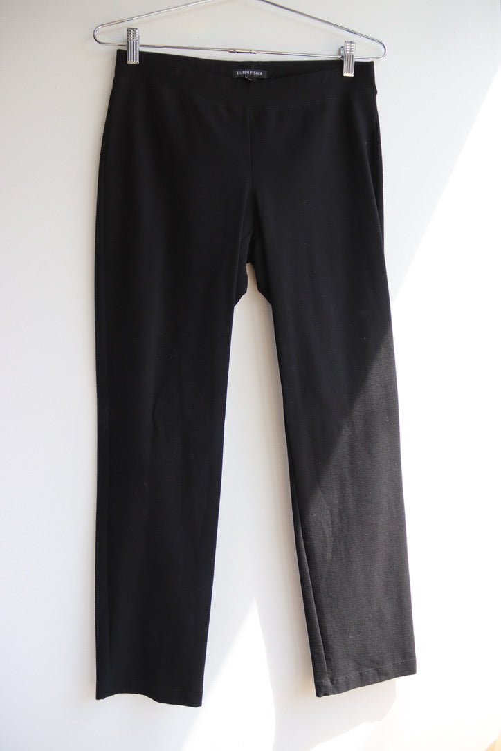 Eileen Fisher Black Stretch Pants