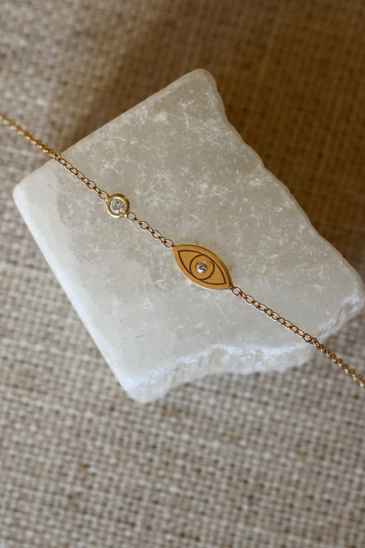 Zoe Chicco Evil Eye Bracelet