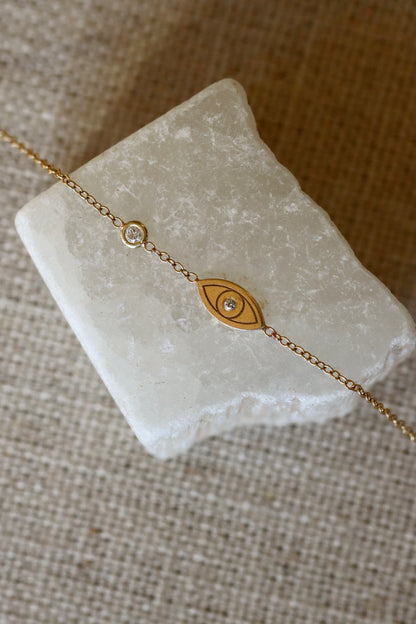 Zoe Chicco Evil Eye Bracelet