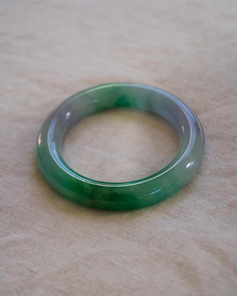 Jadeite Hololith Bangles