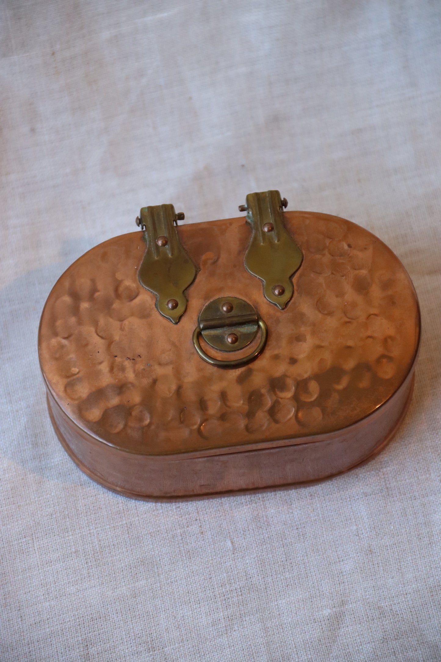 Vintage Copper and Brass Box