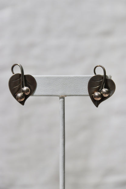 Alphonse La Paglia for George Jensen Sterling Silver Earrings