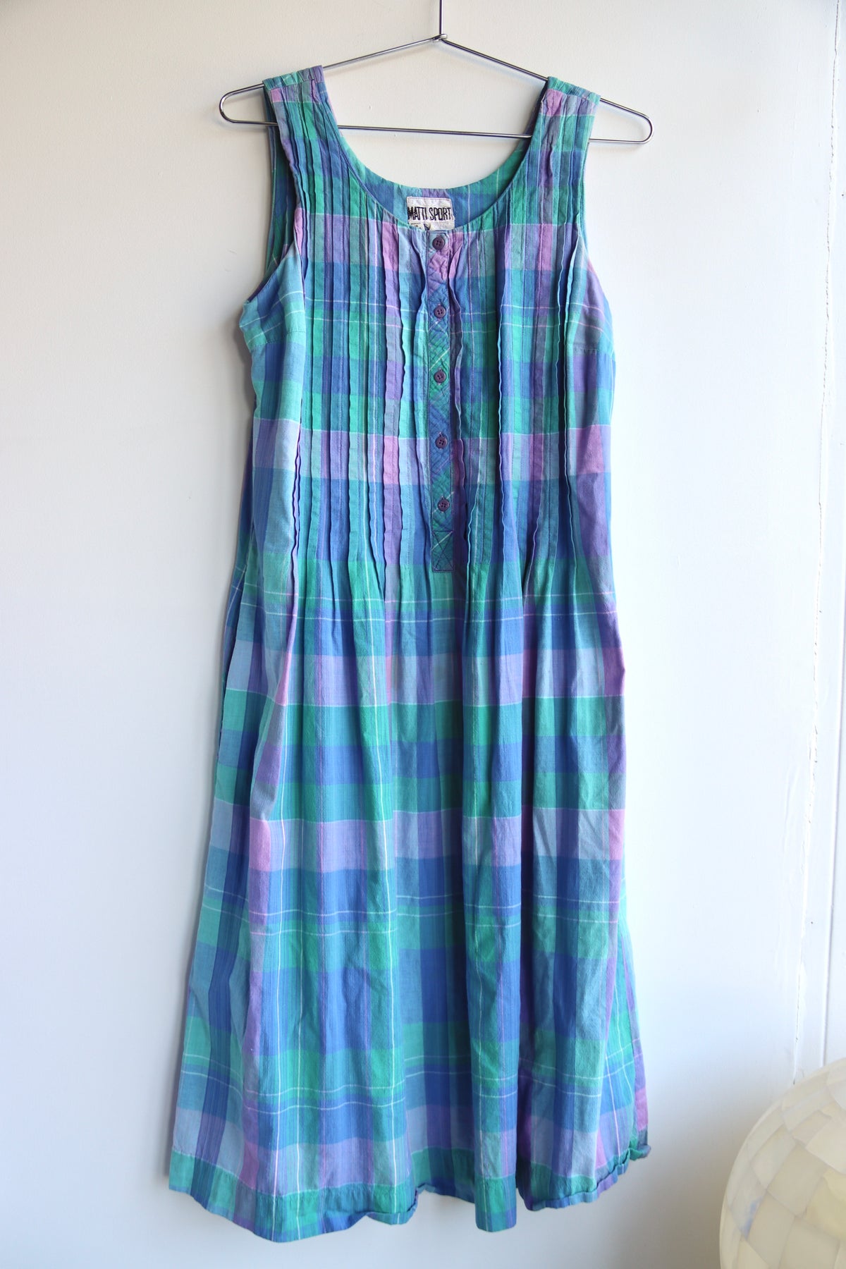 Vintage Matti Sport Checkered Dress
