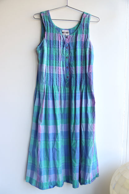 Vintage Matti Sport Checkered Dress
