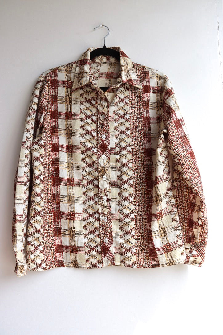Vintage Checkered Top
