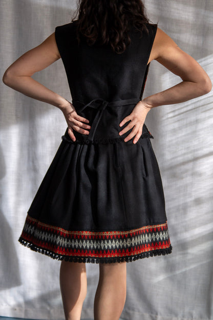 Vintage 60s Petti Wool Skirt Set