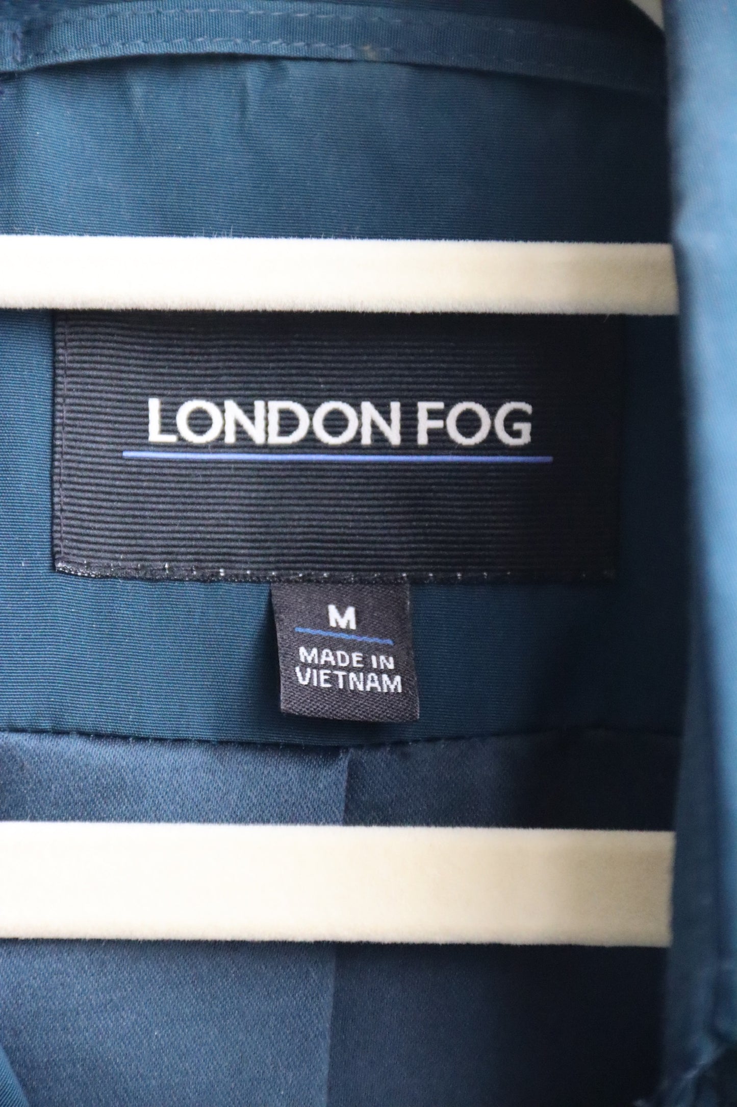 London Fog Green Trench Coat