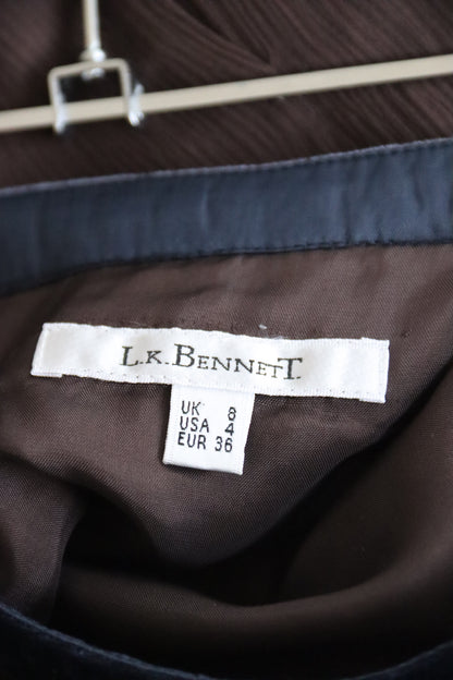 L. K. Bennett Brown Skirt