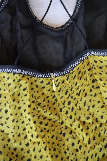 Proenza Schouler Yellow And Black Dress