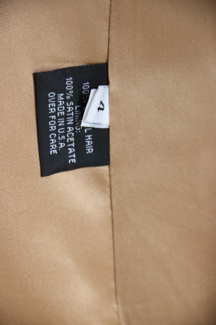 Marvin Richards Camel Hair Coat