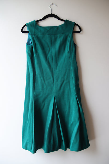 Vintage Mam'Selle Dark Green Dress and Jacket Set