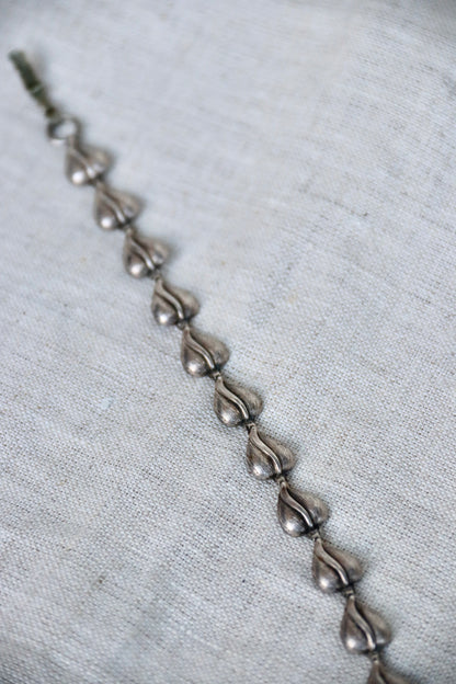 sterling silver heart bracelet