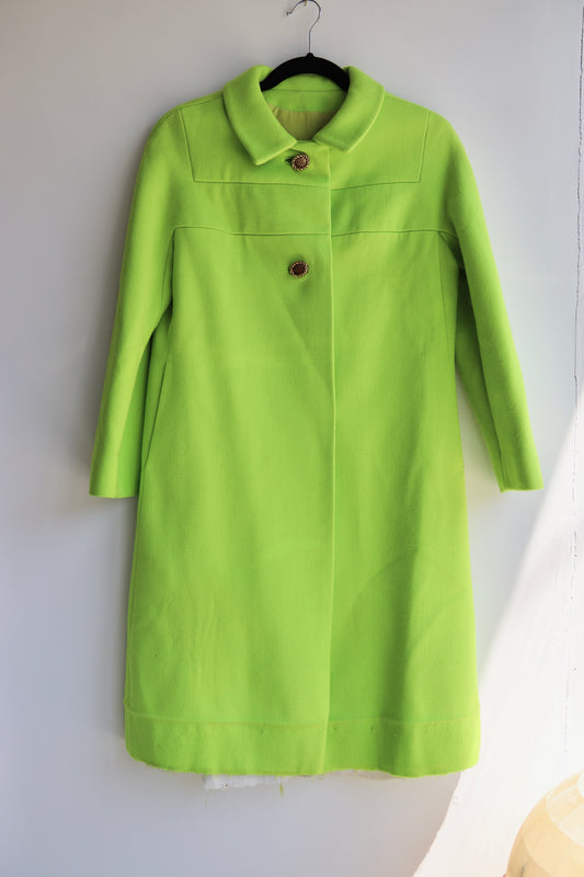 Jack Feit Neon Green Coat