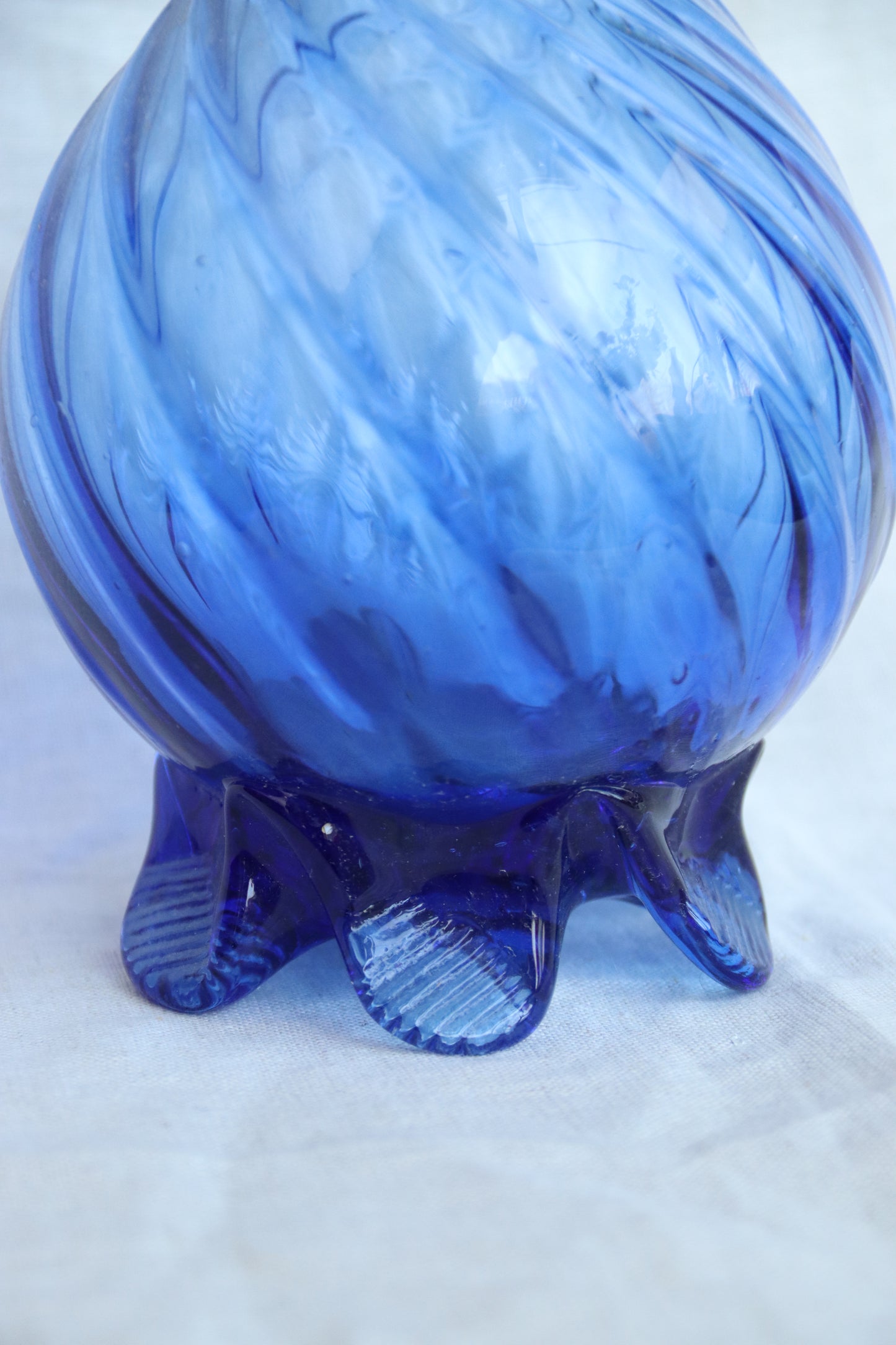 Blue Glass Vase