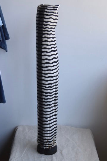 Striped Cat Statue