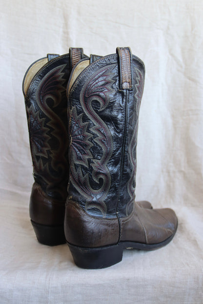 Dan Post Cowboy Boots - as is