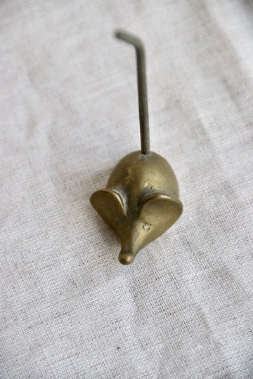 Small Brass Mouse