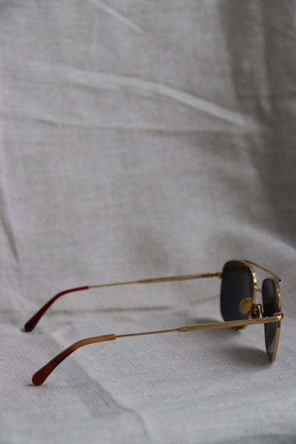 Steven Allen Bristol Brushed Gold Sunglasses