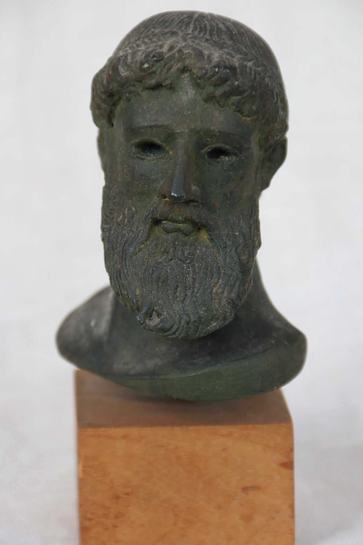 mini bust of Poseidon of Artemision