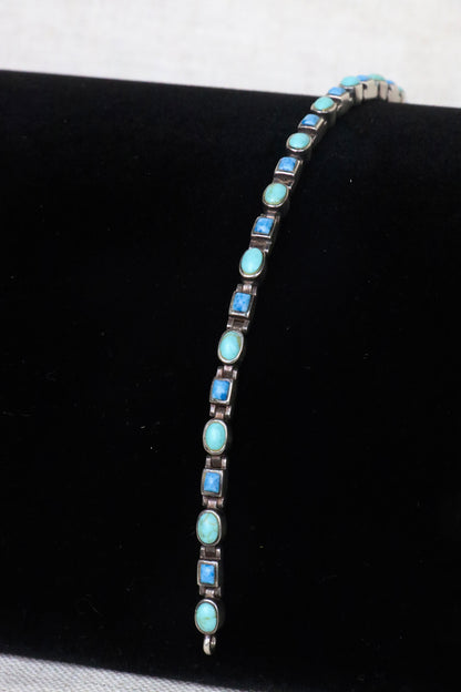 Sterling Silver Turquoise Bracelet