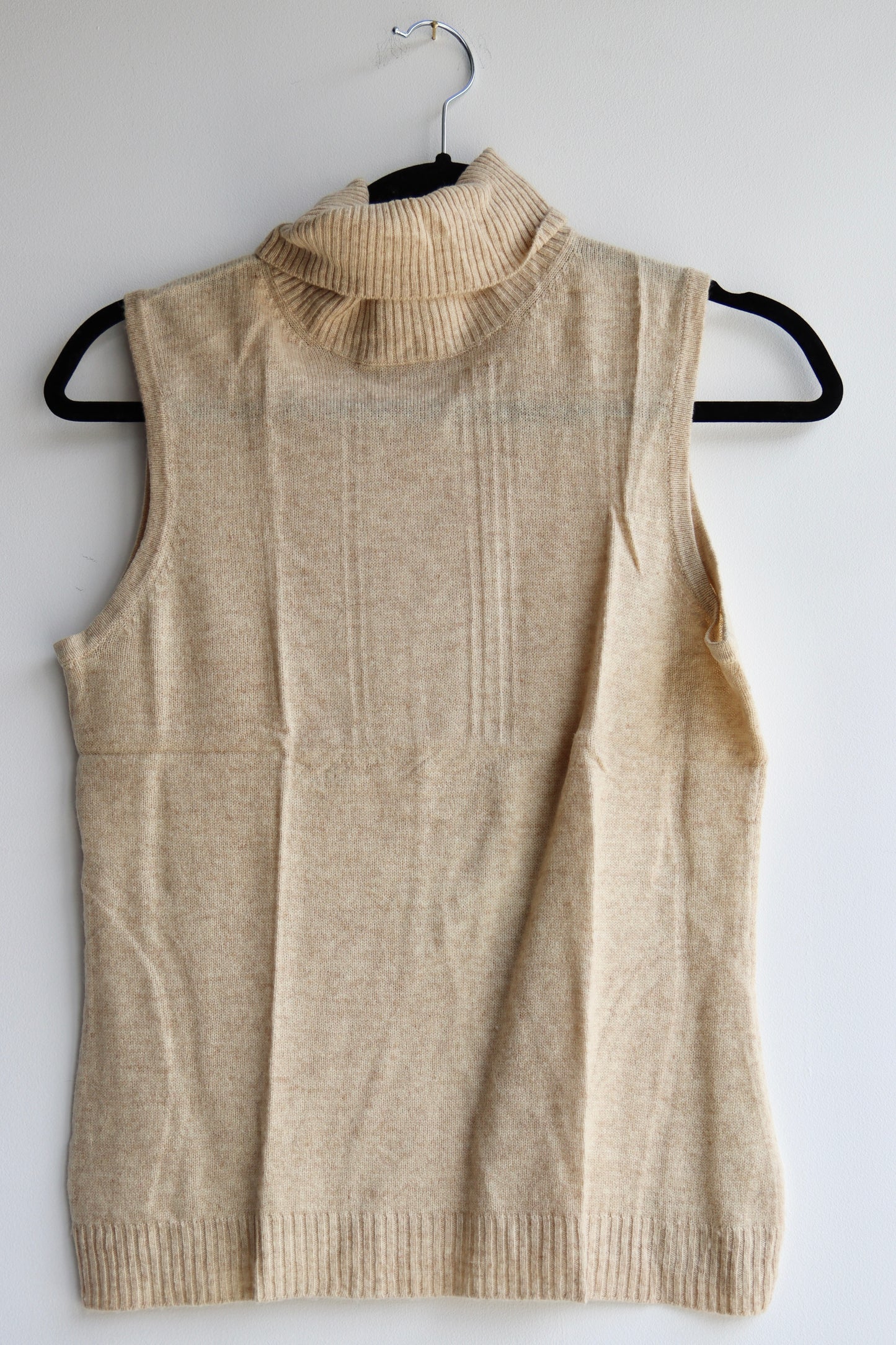 Wendy B. Cashmere Turtleneck Tank Top