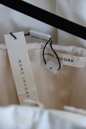 Marc Jacobs White Strapless Mini Dress