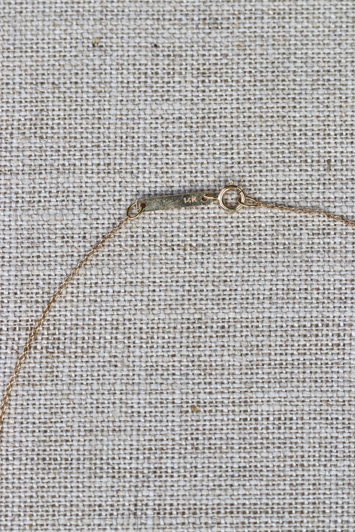 Zoe Chicco 14k Itty Bitty Scattered LOVE with Diamond Necklace