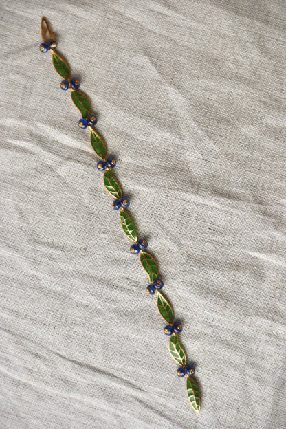 T.W. McClelland Sapphire Blueberry Bracelet - 18K Gold
