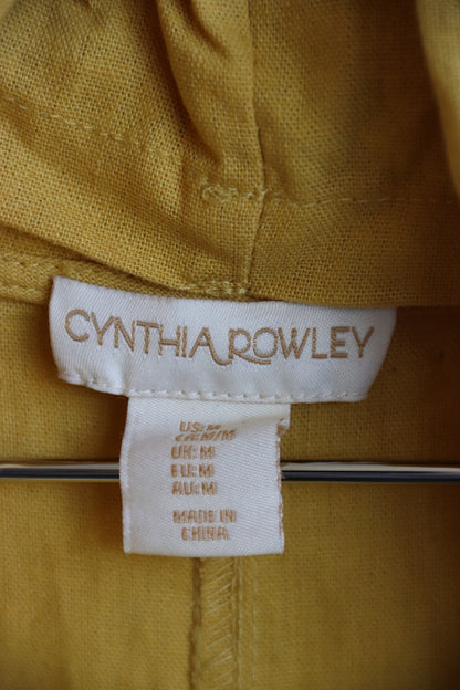 Cynthia Rowley Yellow Linen Dress