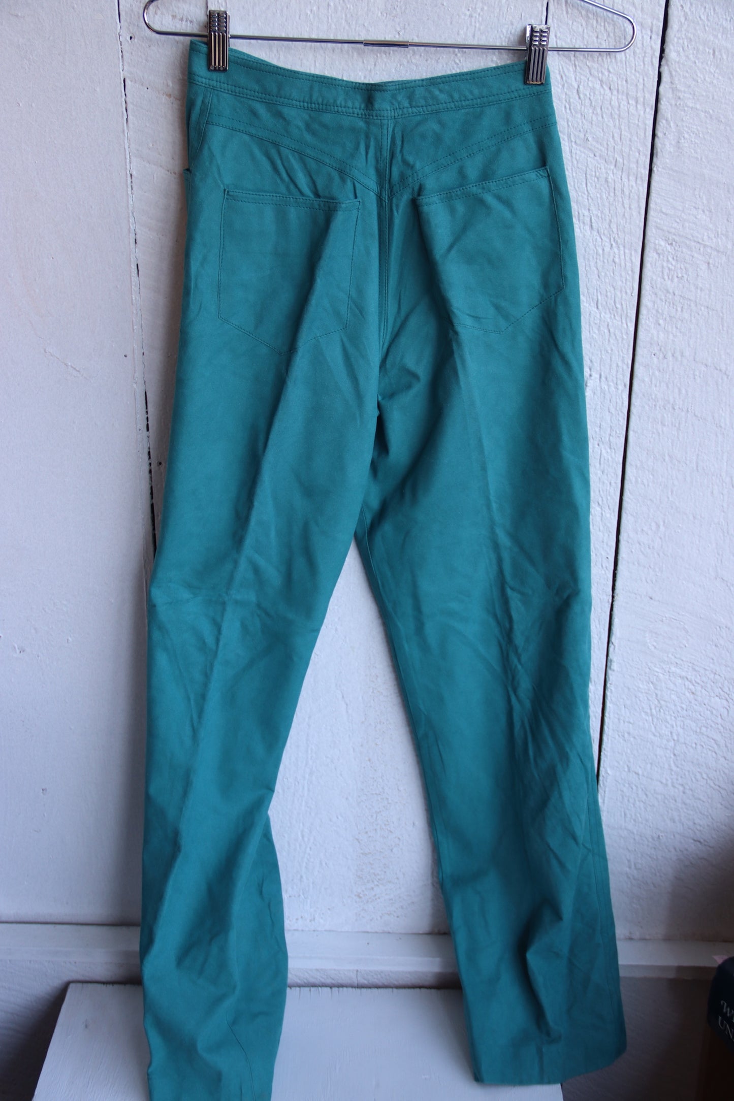 Samuel Robert by Peter Hatsi Androu Turquoise Pants