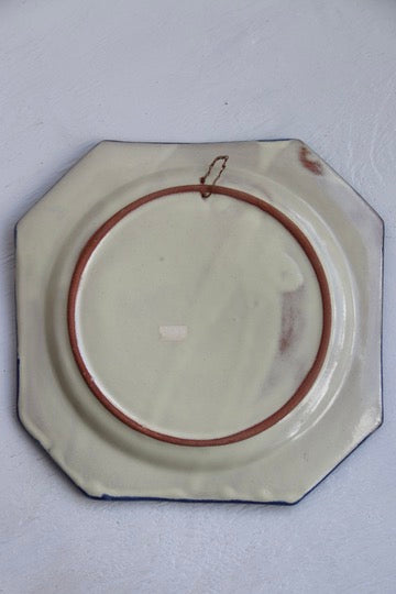 Italian Hand Painted Ceramic Plate