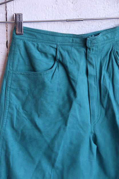 Samuel Robert by Peter Hatsi Androu Turquoise Pants