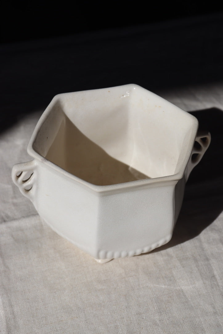 Vintage Adams & Sons Ironstone Vase