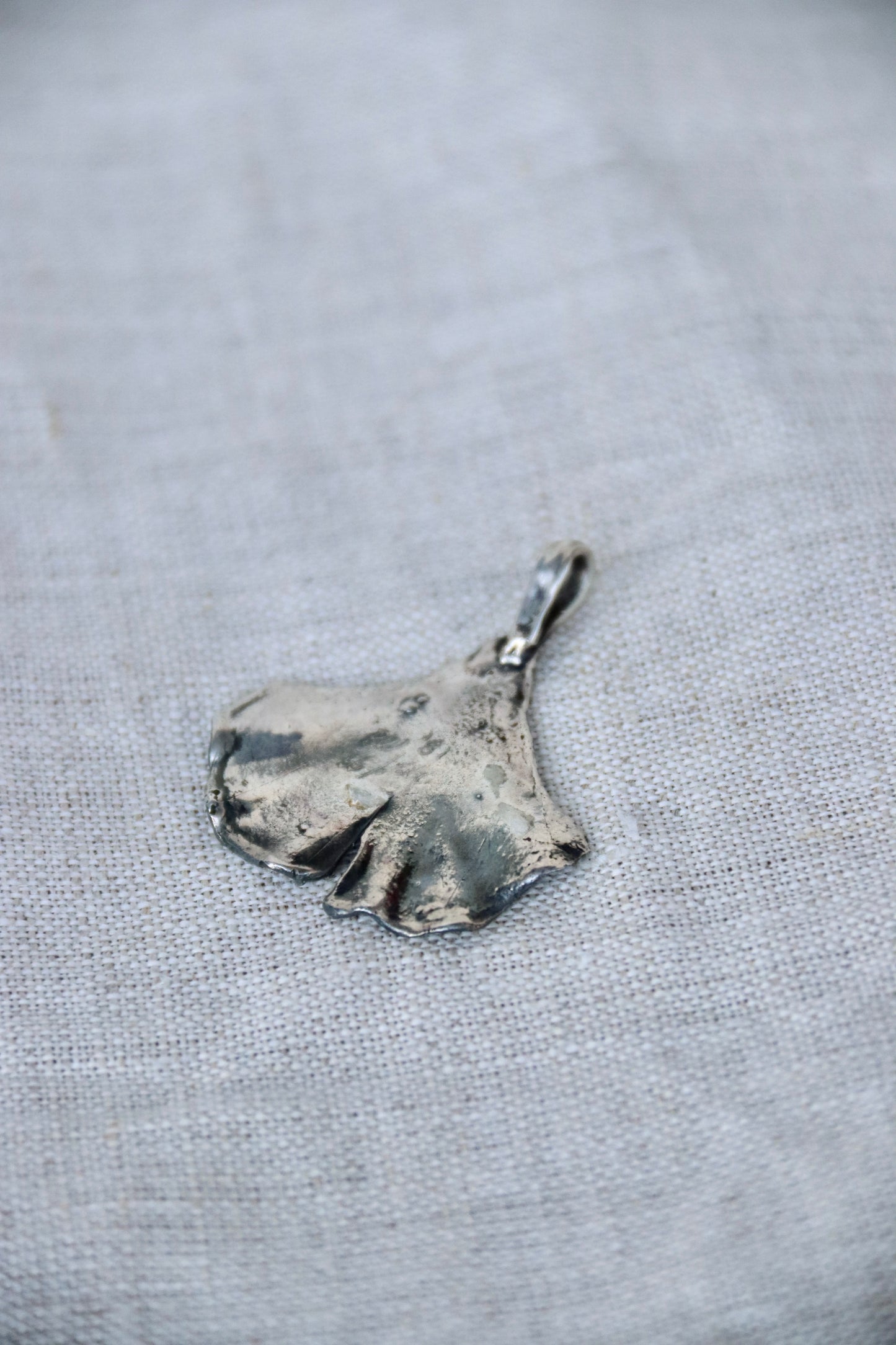Parrish & Wager Sterling Silver Ginko Leaf Jewelry