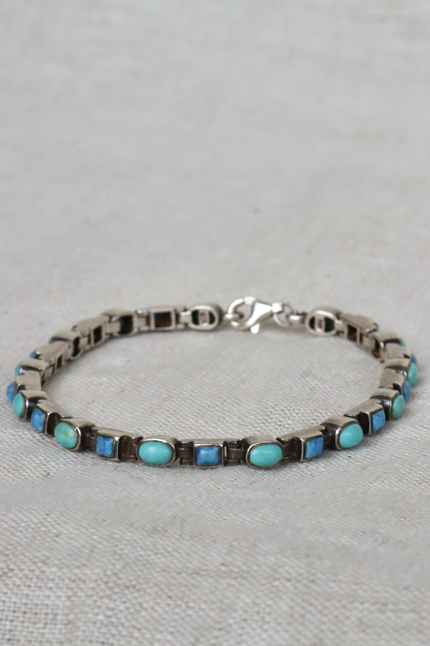 Sterling Silver Turquoise Bracelet