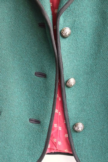 Vintage Hamo Green Wool Coat