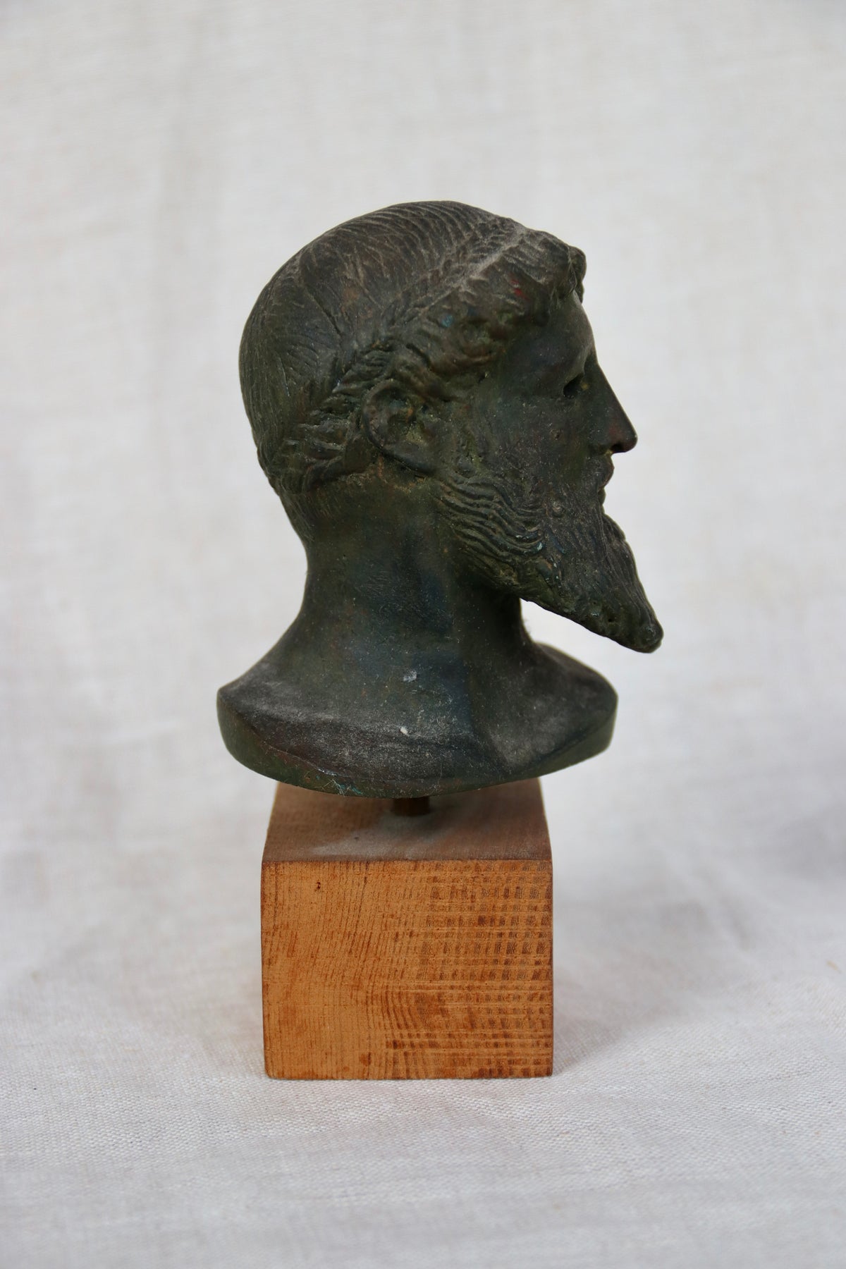mini bust of Poseidon of Artemision