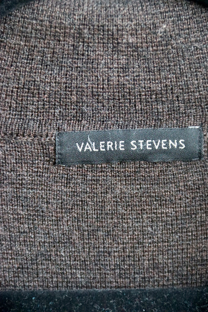 Valerie Stevens Brown Wool Sweater