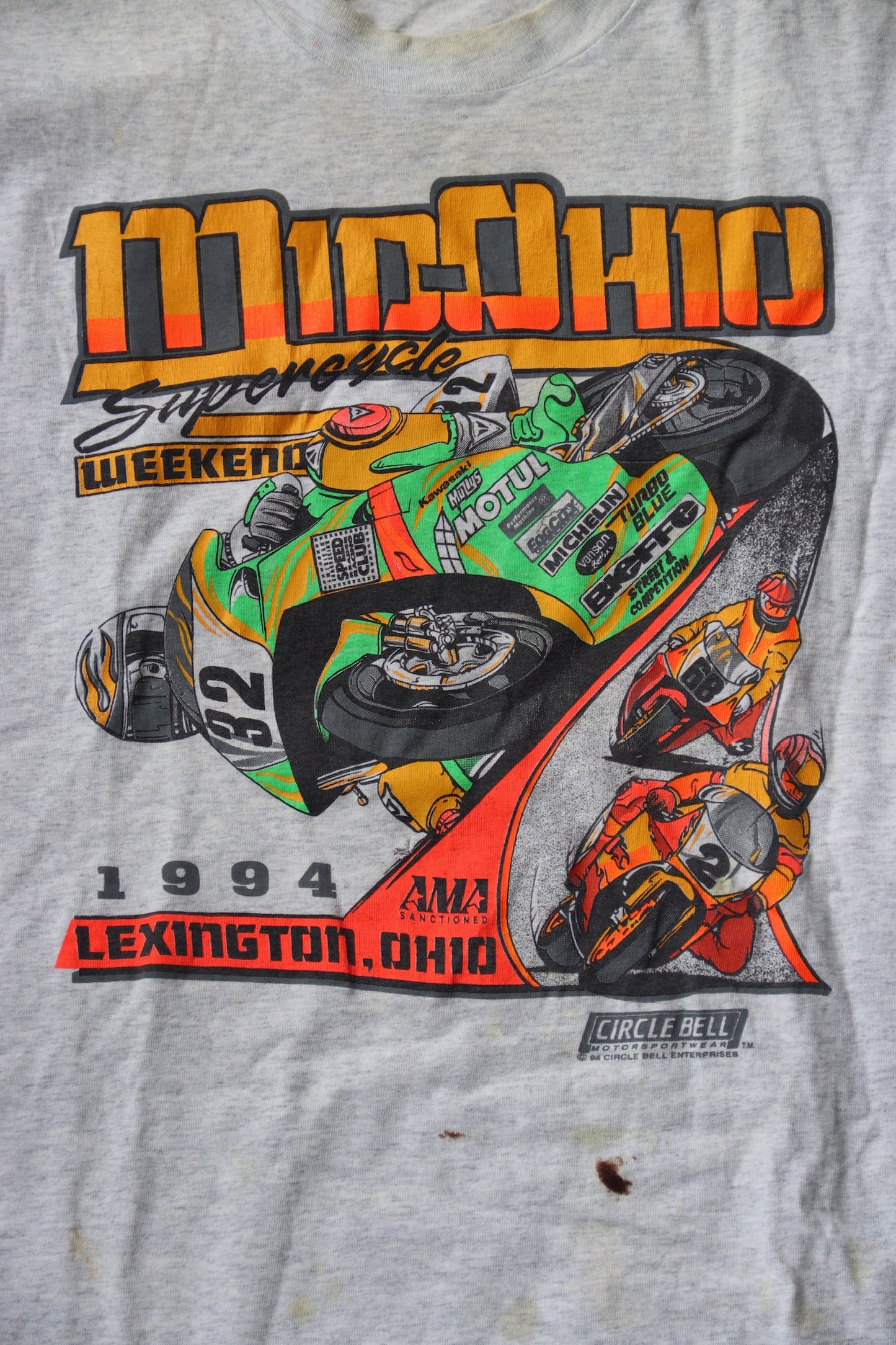 Mid Ohio Motorcycle Tshirt